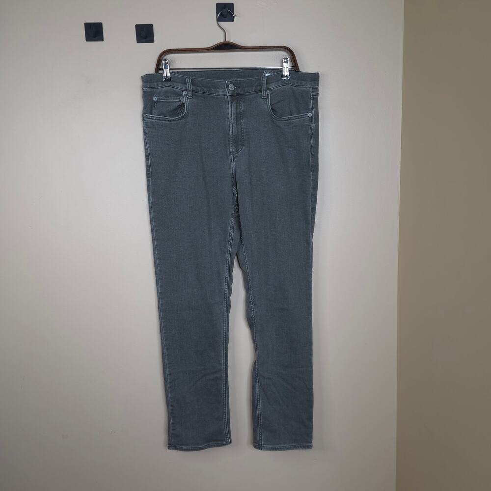 Faherty Stretch Terry 5-Pocket Pant in Green Size 34x32
